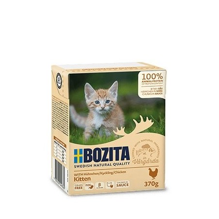 Comida para gatos bozita chunks in sauce with chicken 370g