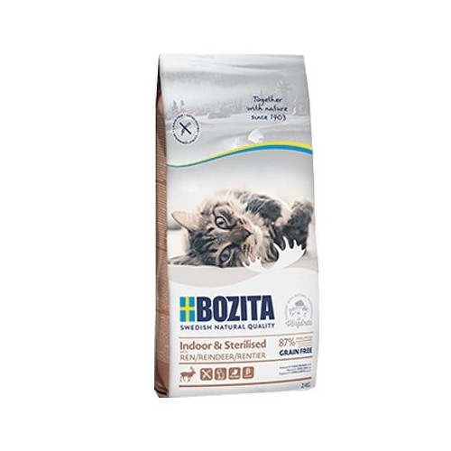 Alimento seco para gatos bozita 31221  2 kg adulto reno