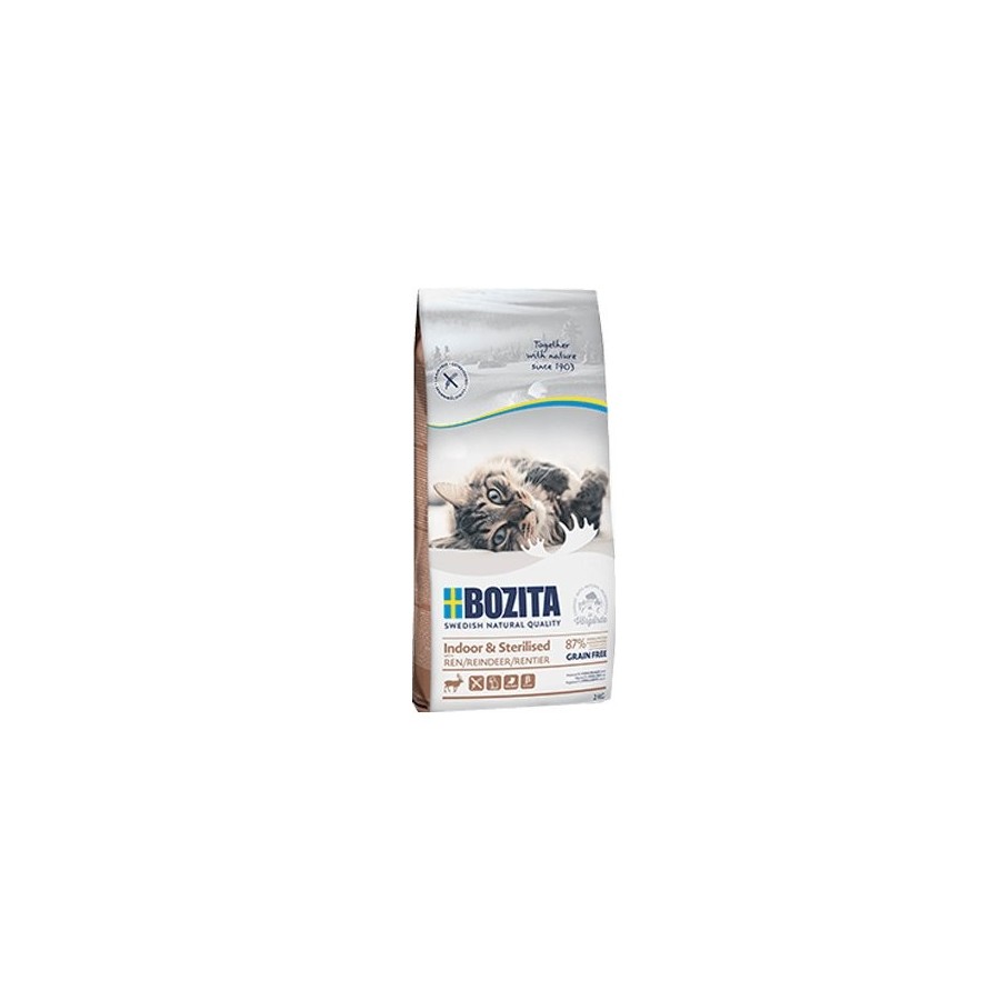 Alimento seco para gatos bozita 31221  2 kg adulto reno