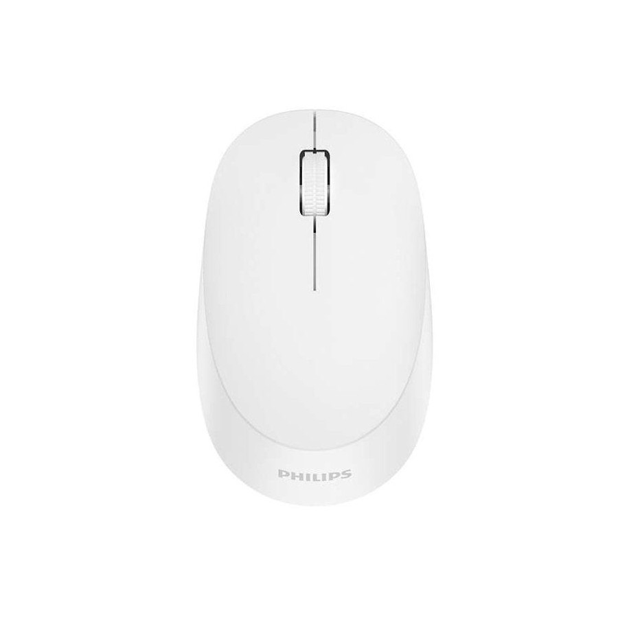 Philips spk7407w/00 ratón oficina ambidextro rf wireless + bluetooth óptico 1600 dpi
