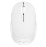 Philips spk7407w/00 ratón oficina ambidextro rf wireless + bluetooth óptico 1600 dpi