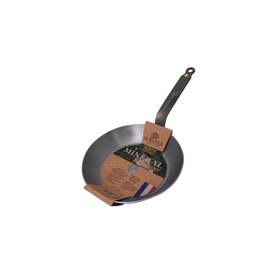 De buyer iron induction frying pan mineral b 26cm (5610 26) debuyer26) debuyer 26)