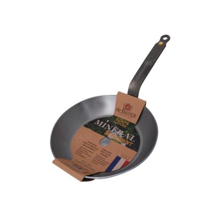 De buyer iron induction frying pan mineral b 26cm (5610 26) debuyer26) debuyer 26)