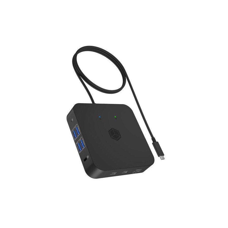 Nb acc icy box docking dk4090-c 12in1 usb-c
