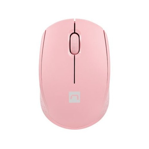 Raton natec stork optico inalambrico 1600 dpi rosa