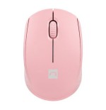 Raton natec stork optico inalambrico 1600 dpi rosa
