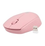 Raton natec stork optico inalambrico 1600 dpi rosa
