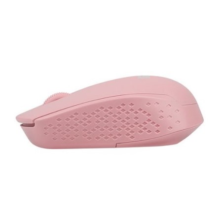Raton natec stork optico inalambrico 1600 dpi rosa