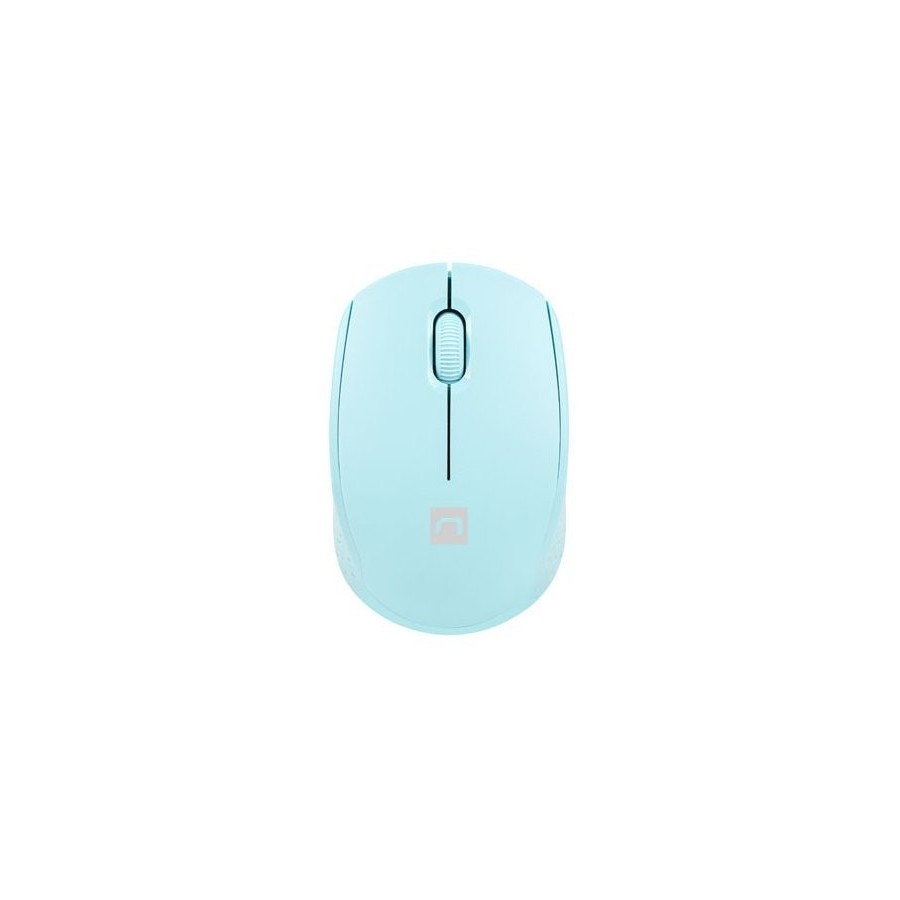 Raton natec stork optico inalambrico 1600 dpi azul