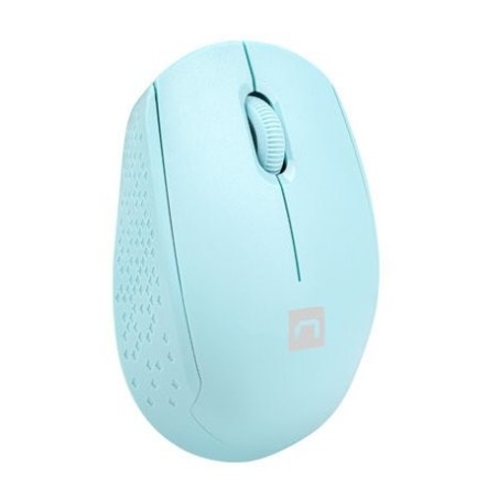 Raton natec stork optico inalambrico 1600 dpi azul