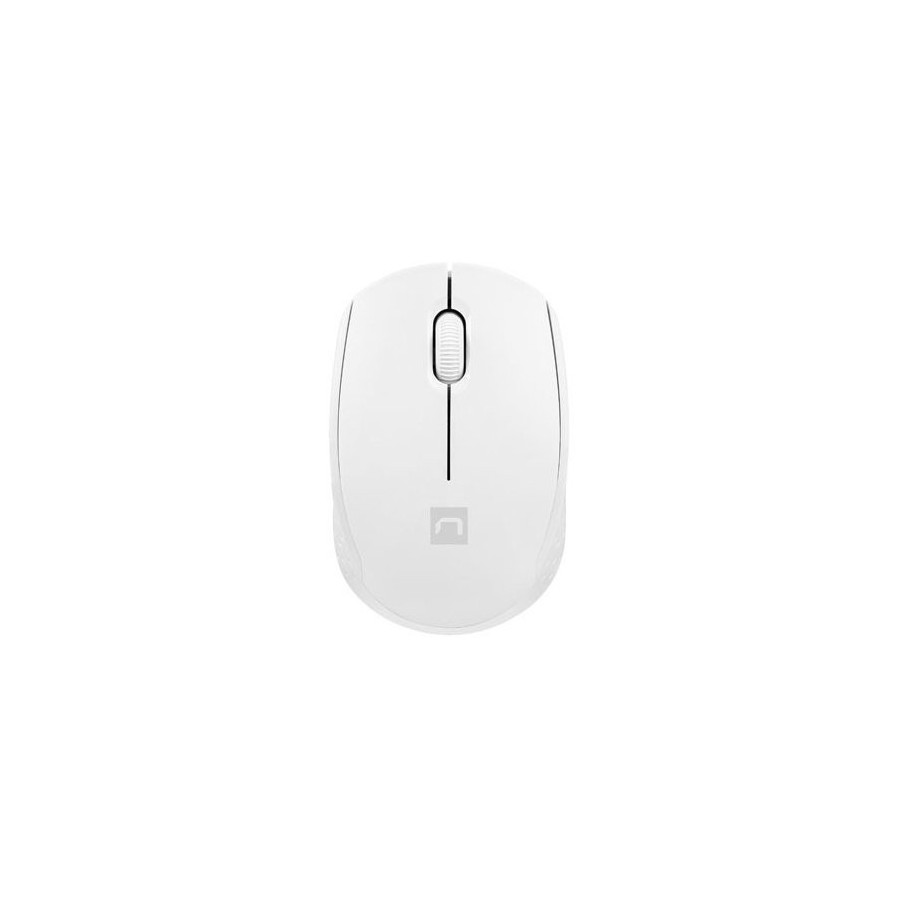 Raton natec stork optico inalambrico 1600 dpi blanco