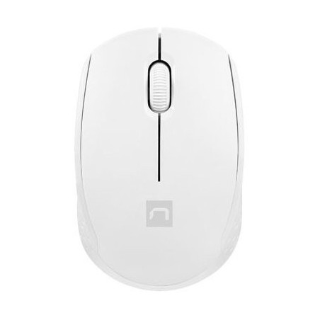 Raton natec stork optico inalambrico 1600 dpi blanco