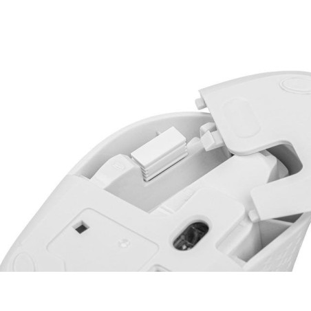 Raton natec stork optico inalambrico 1600 dpi blanco