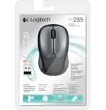 Logitech raton m235 rf inalambrico negro 910-002201