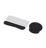 Pack alfombrilla y reposamuñecas natec chipmunk 2-in-1 ergonom set acolchado bl