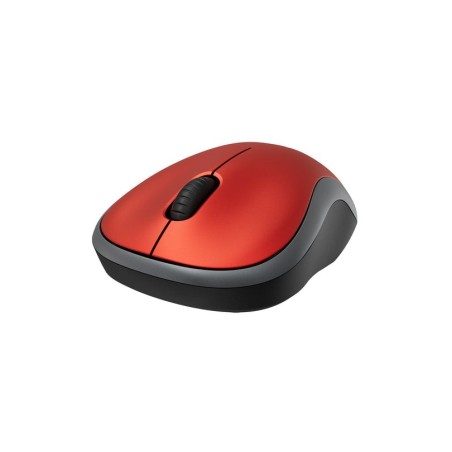 Ratón inalámbrico logitech m185 rojo 910-002240