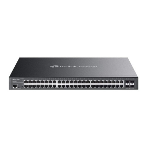 Tp-link switch sg3452xmpp 48xgbit/4x 10 ge sfp+ 8x poe++ (750w) managed omada, l2+, rack mountable