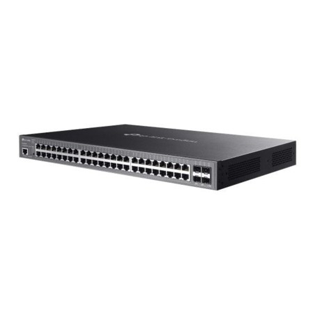 Tp-link switch sg3452xmpp 48xgbit/4x 10 ge sfp+ 8x poe++ (750w) managed omada, l2+, rack mountable