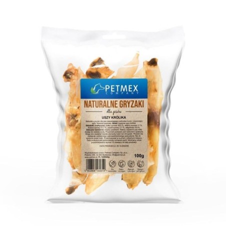 Petmex perro masticar oreja de conejo - 100g