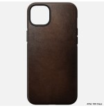 Nomad modern funda case iphone 14 plus rustic brown