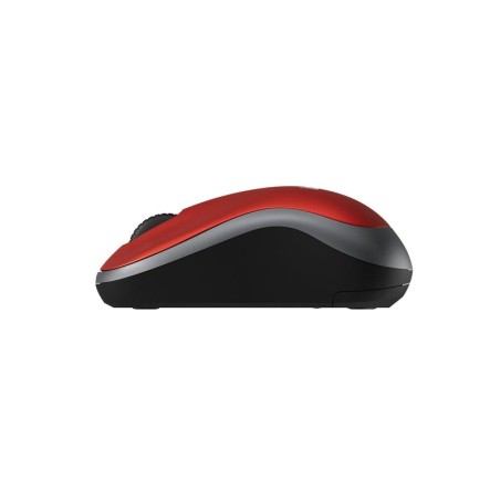 Ratón inalámbrico logitech m185 rojo 910-002240