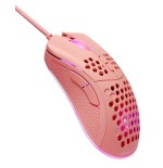 Deltaco dm210 gaming maus ultraleicht rgb usb pink
