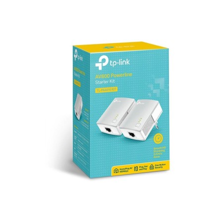Adaptador powerline tplink tl-pa4010kit 600mbps alcance 300m pack de 2