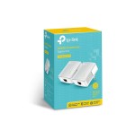 Adaptador powerline tplink tl-pa4010kit 600mbps alcance 300m pack de 2