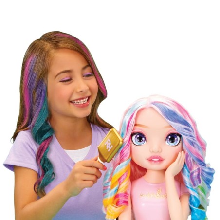 Cabeza de maquillaje y peluquería