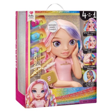Cabeza de maquillaje y peluquería