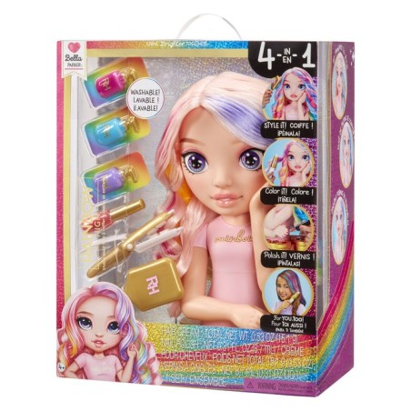 Cabeza de maquillaje y peluquería