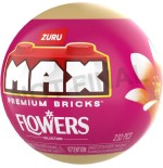 Colección de flores premium zuru max, artículos variados para juguetes de construcción 83184gq1