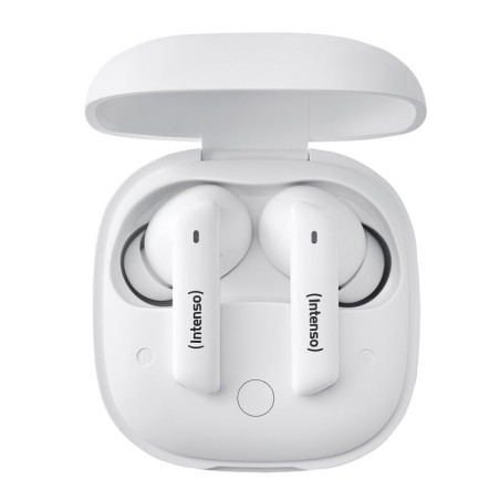 Auriculares intenso 3720502 con micrófono blanco