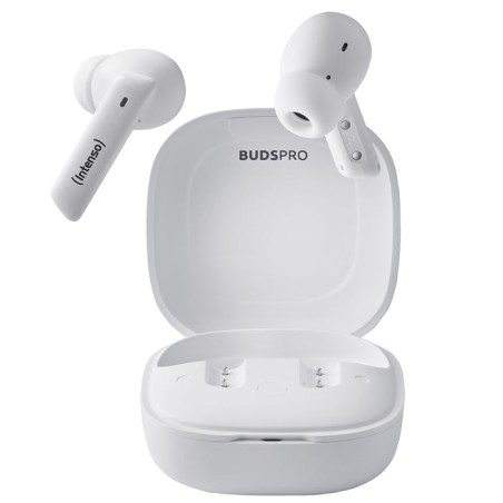 Auriculares intenso 3720502 con micrófono blanco