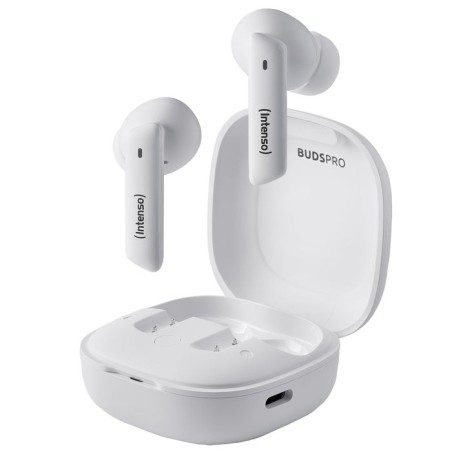 Auriculares intenso 3720502 con micrófono blanco