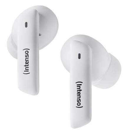 Auriculares intenso 3720502 con micrófono blanco