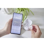 Auriculares intenso 3720502 con micrófono blanco