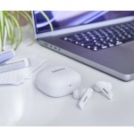 Auriculares intenso 3720502 con micrófono blanco