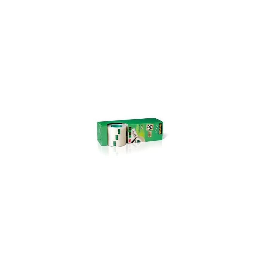 Scotch cinta adhesiva invisible magic rollo 19mm x 33m caja 8u