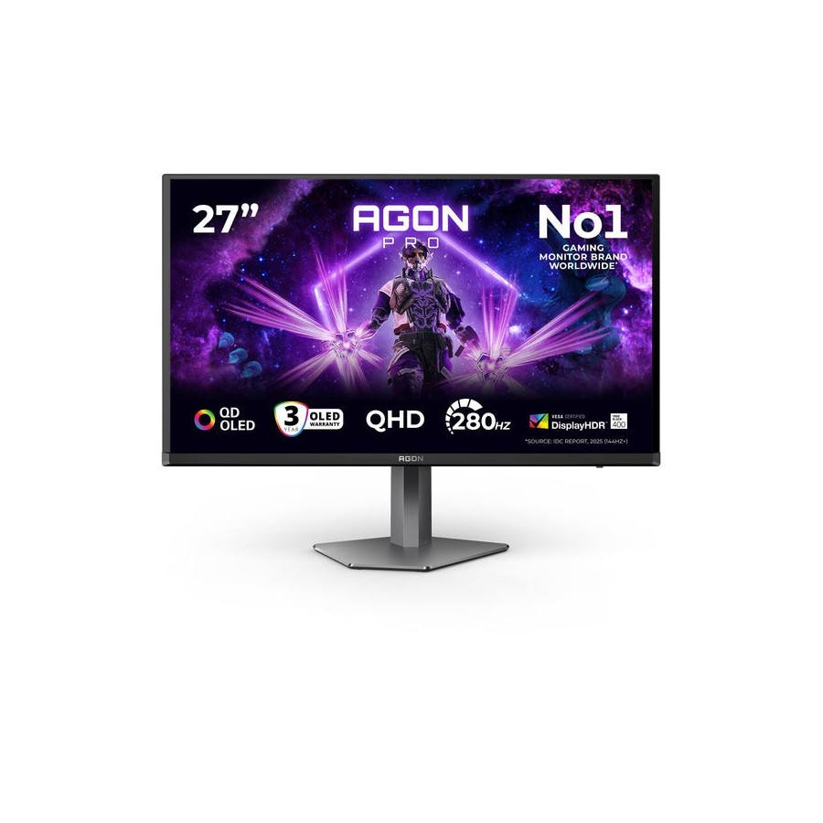Aoc agon pro ag276qzd2 - 27"  qd oled  qhd  0.03ms  240hz  hdr