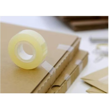 Scotch cinta transparente 508 19x33m -pack 8 rollos-