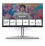 Monitor aoc 32" u32u3cv  led negro