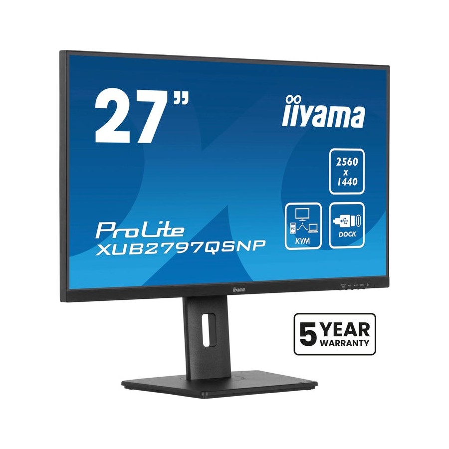 Monitor  iiyama xub2797qsnp-b1 27"led negro (mate)