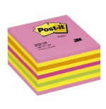 Post-it cubo de notas multicolor 9x50 hojas 76x76 tonos rosa pastel