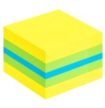 Post-it mininotas adhesivas colores 51x51mm 400 hojas/block colores  limon, verde, azul y amarillo