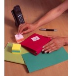 Post-it mininotas adhesivas colores 51x51mm 400 hojas/block colores  limon, verde, azul y amarillo