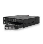 Icy dock tougharmor mb720mk-b v3, marco extraíble negro mb720mk-b v3