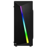 Caja pc aerocool semitorre shardusb 3.02*usb 2.0audio/microfonosoporta gpu hasta 355mmlateral transparentefrontal rgb led