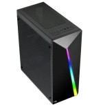 Caja pc aerocool semitorre shardusb 3.02*usb 2.0audio/microfonosoporta gpu hasta 355mmlateral transparentefrontal rgb led