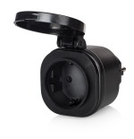 Set de mini enchufes para exterior smartwares sh4-99653 negros